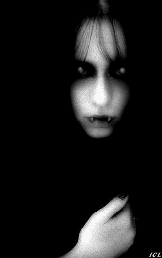 Gif animé gothique vampire